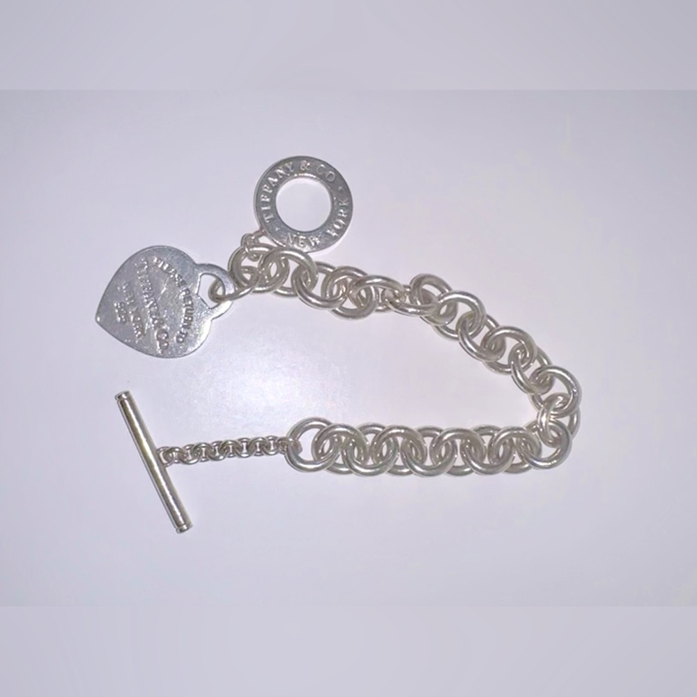 Return to Tiffany Authentic Heart Tag Toggle Bracelet